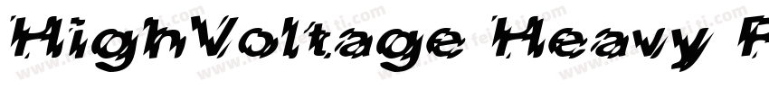HighVoltage Heavy Re字体转换